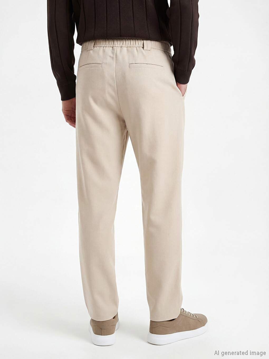 Standard Fit Men's Trousers-2