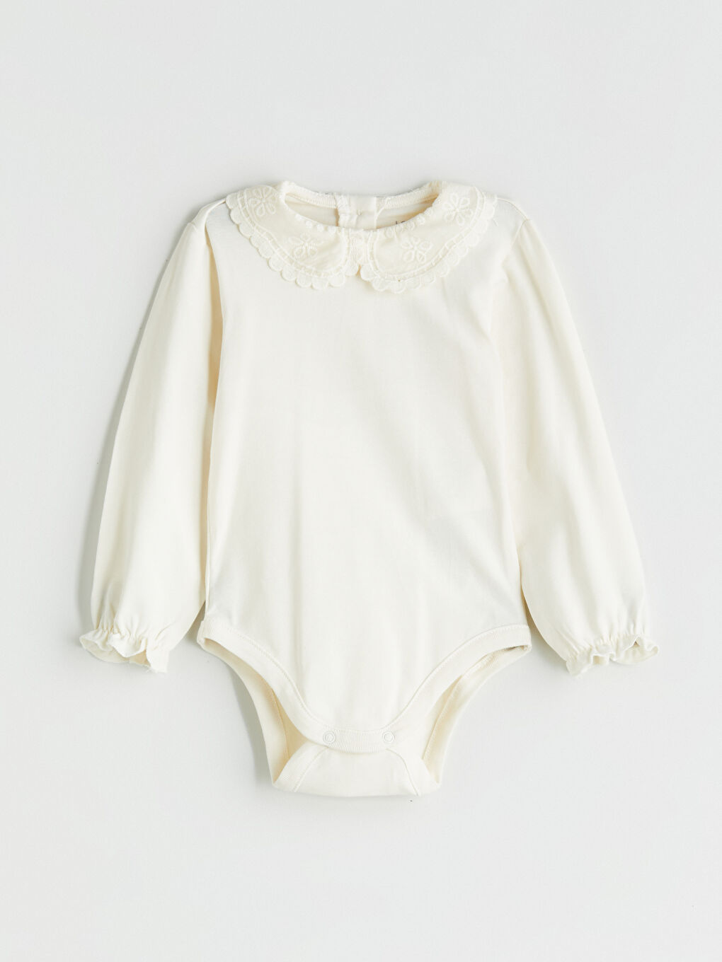 Боди для малышки с воротником Питер Пэн