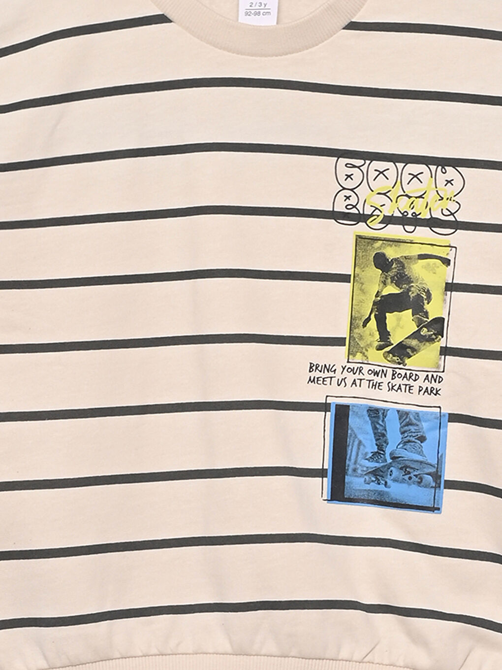 Rundhalsausschnitt Sweatshirt für Jungen-2