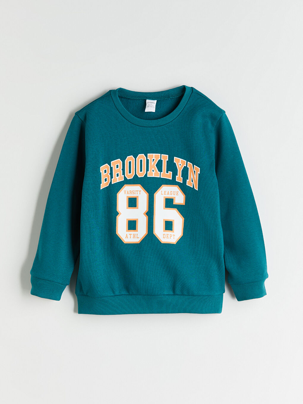 LCW Kids Text Printed Boys' Sweatshirt -W56179Z1-HKU