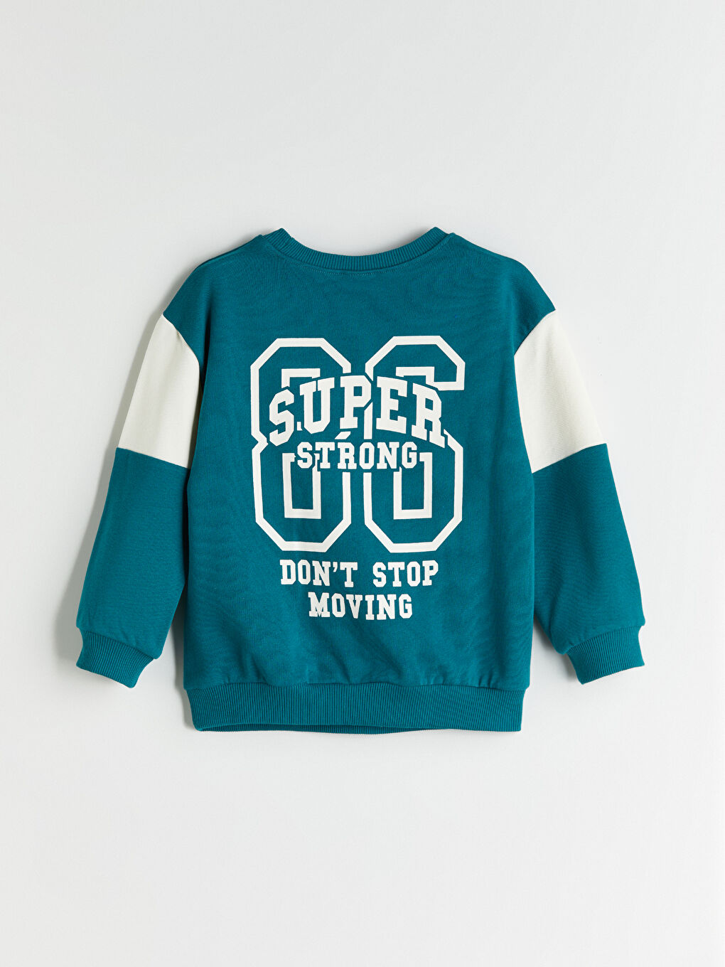 LCW Kids Crew Neck Printed Boys' Sweatshirt -W56181Z1-HKU
