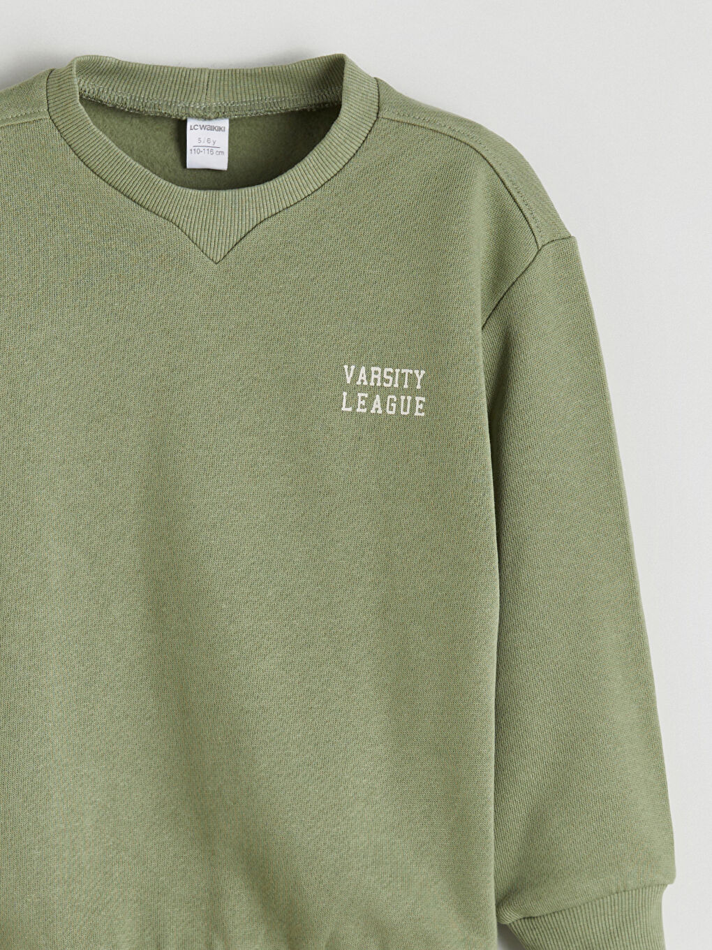 Crew Neck Printed Boys' Sweatshirt-1
