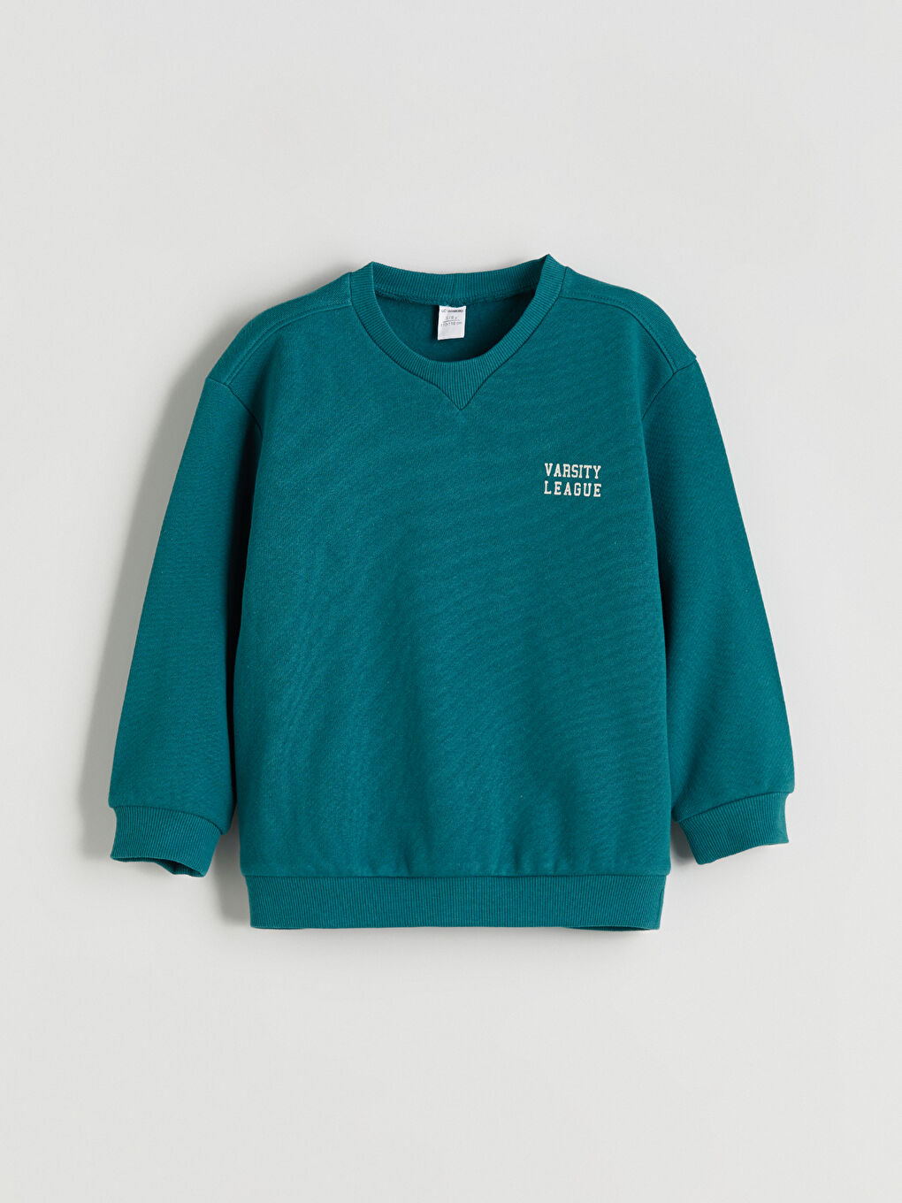 Crew Neck Printed Boys' Sweatshirt