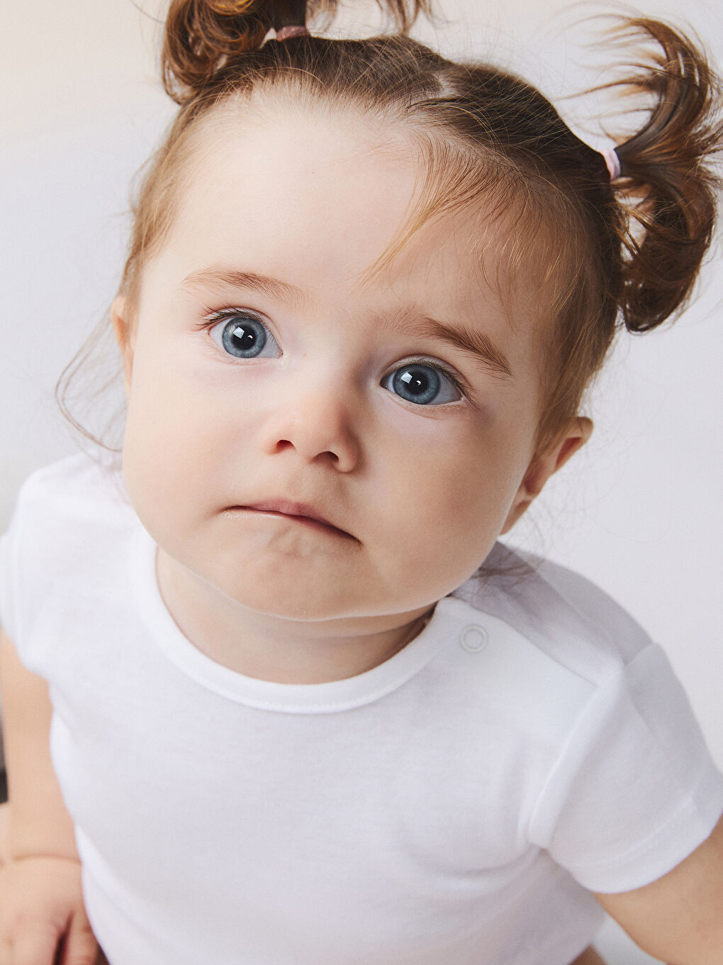 Ekru Basic Kız Bebek Çıtçıtlı Body 3'lü-7