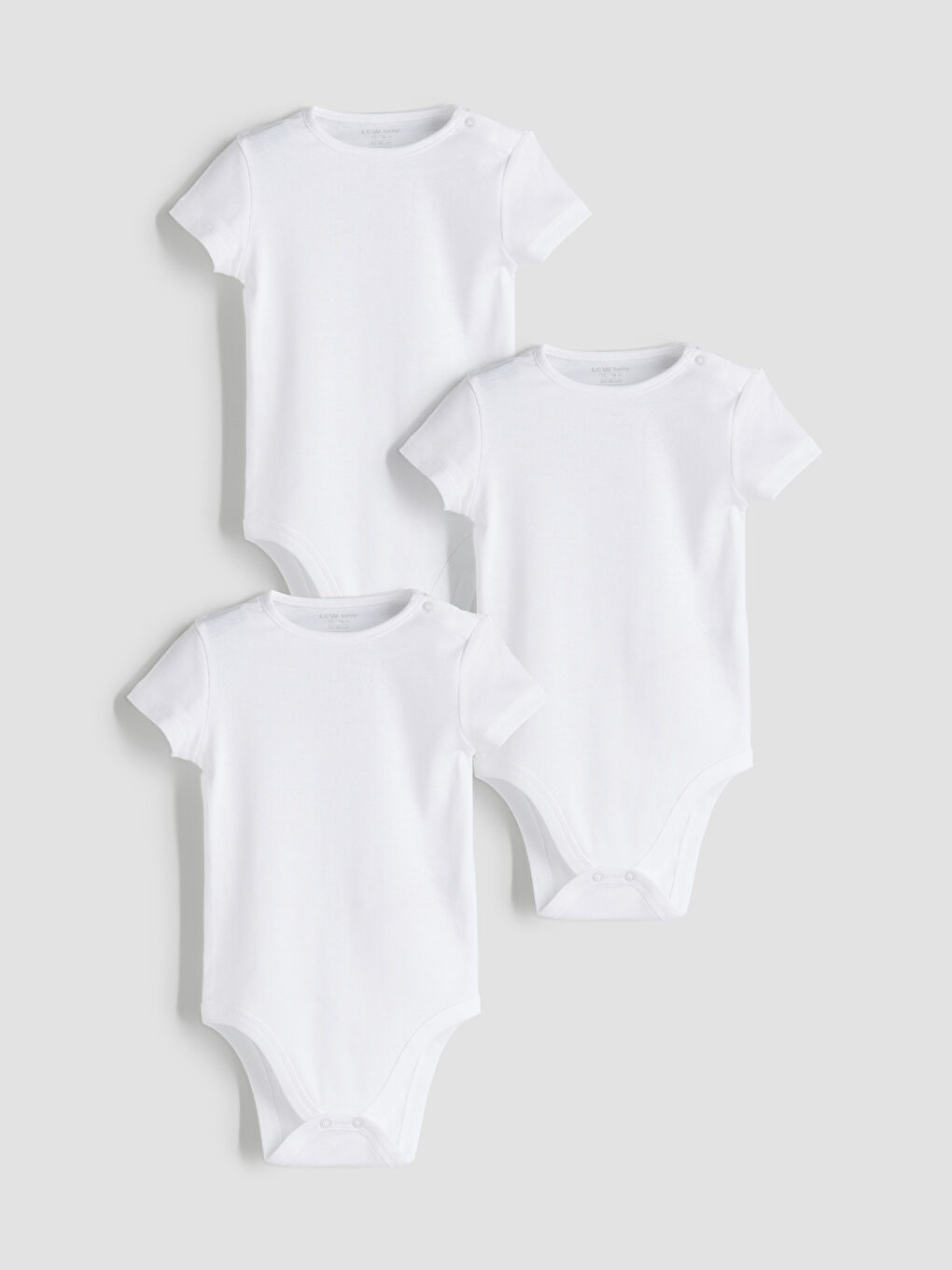 LCW baby Baby Girl ECRU Bodysuit -W56190Z1-R9J