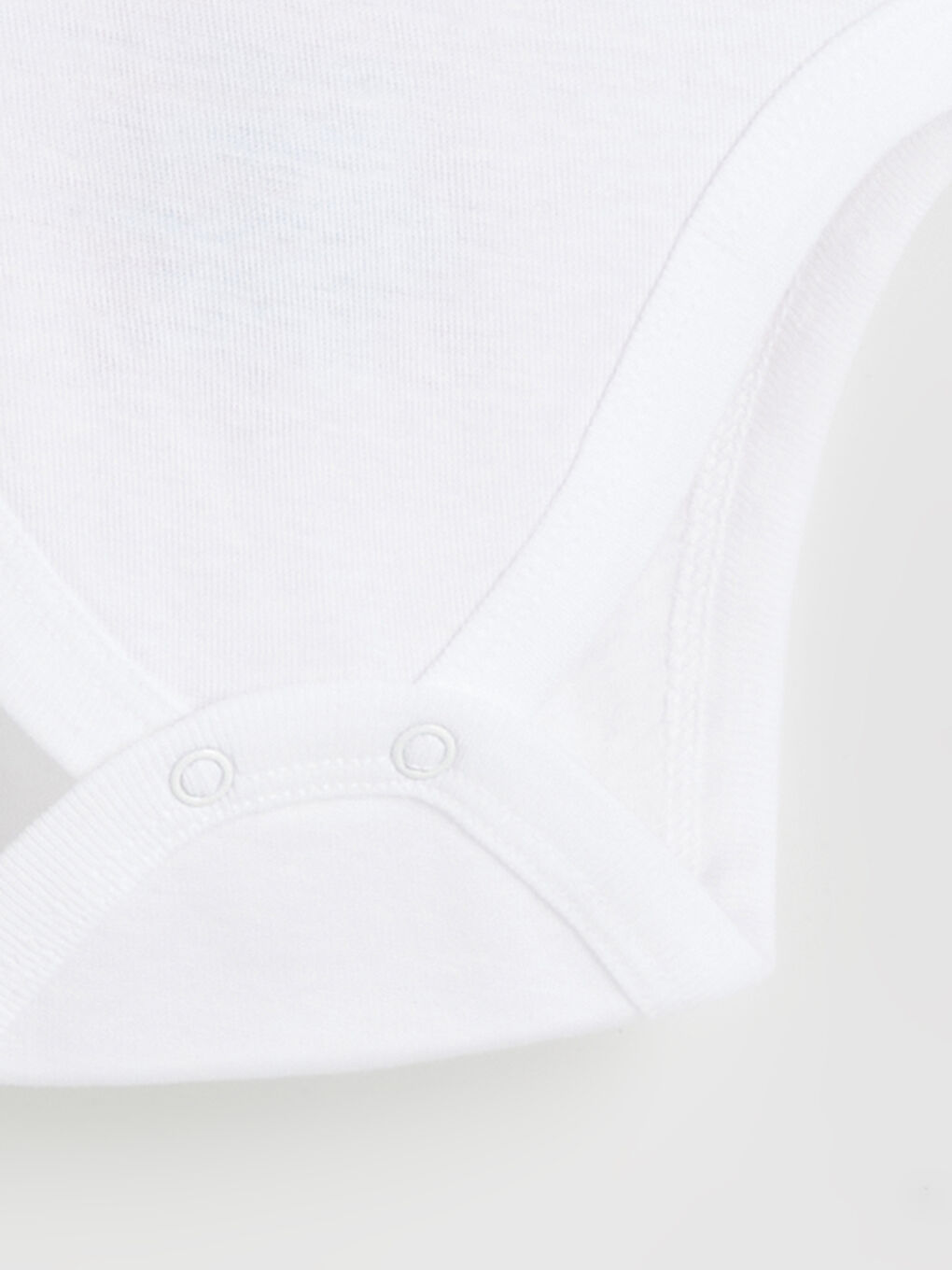 Ekru Bisiklet Yaka Kız Bebek Çıtçıtlı Bodysuit 3'lü-4