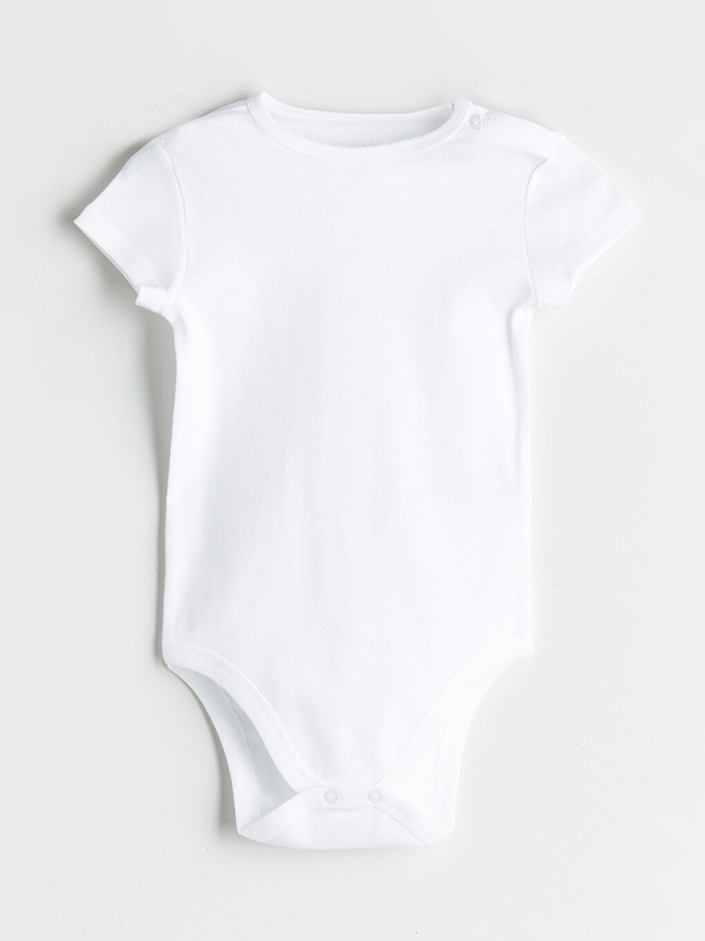 Ekru Basic Erkek Bebek Çıtçıtlı Body 3'lü-3