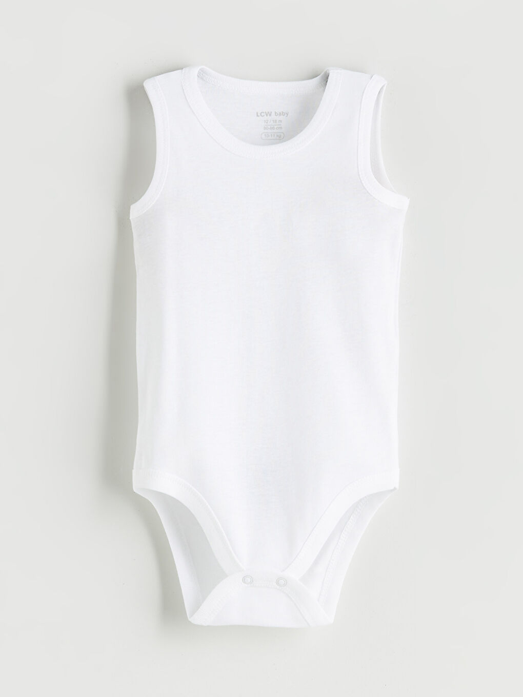 Ekru Bisiklet Yaka Erkek Bebek Çıtçıtlı Body