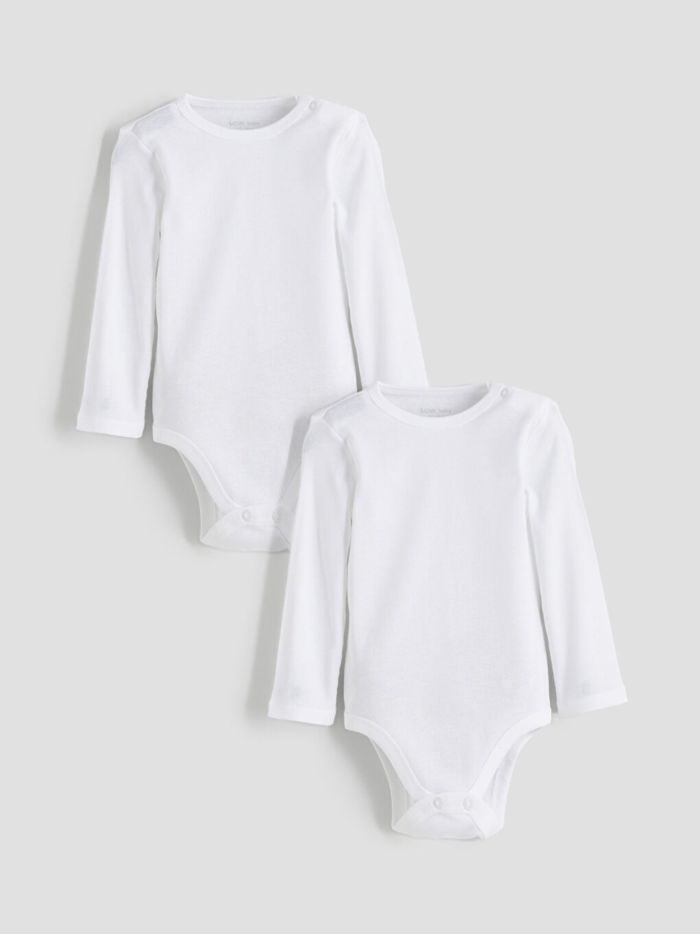 Ekru Basic Erkek Bebek Çıtçıtlı Body 2'li