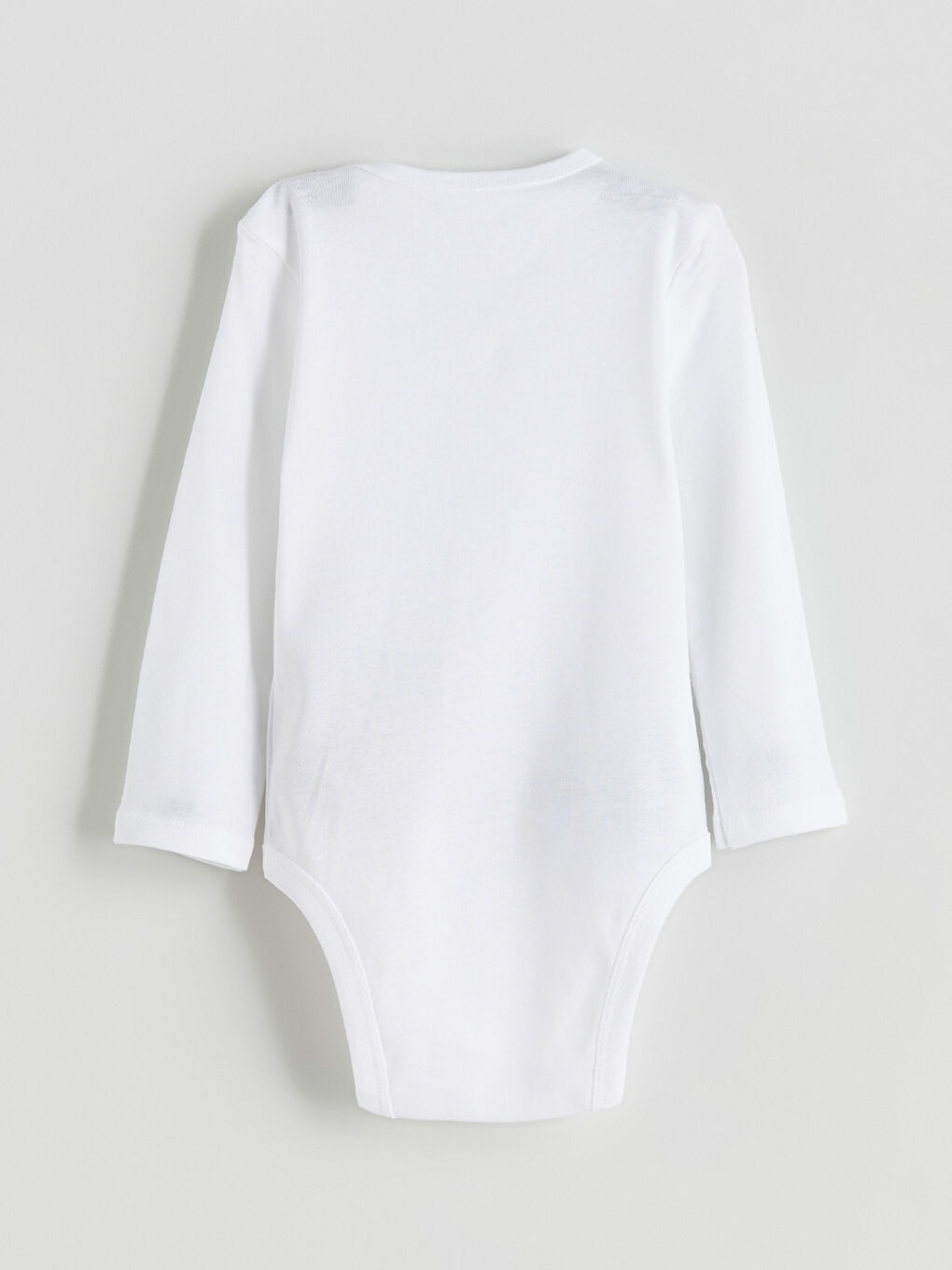 Ekru Basic Erkek Bebek Çıtçıtlı Body 2'li-5