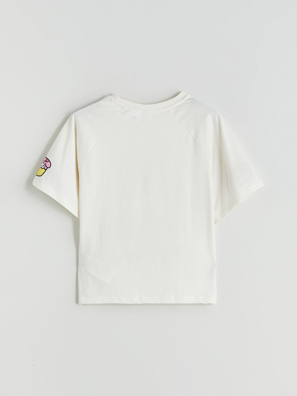 LCW Kids Crew Neck Printed Girls' T-Shirt -W56235Z4-FES