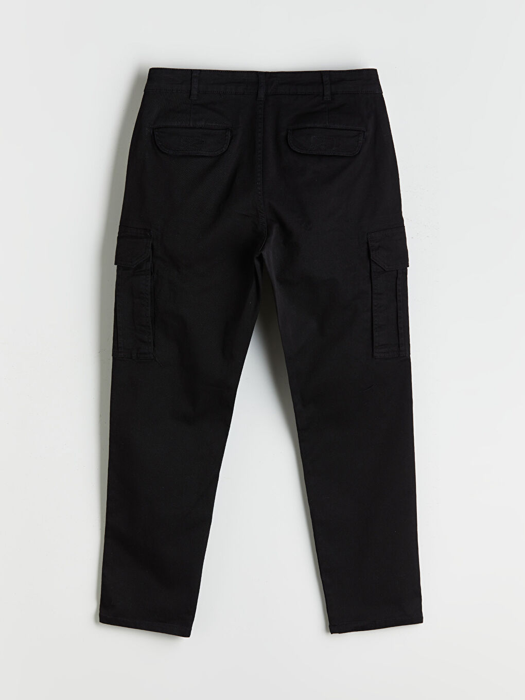 Standard Fit Twill Men's Cargo Trousers-5