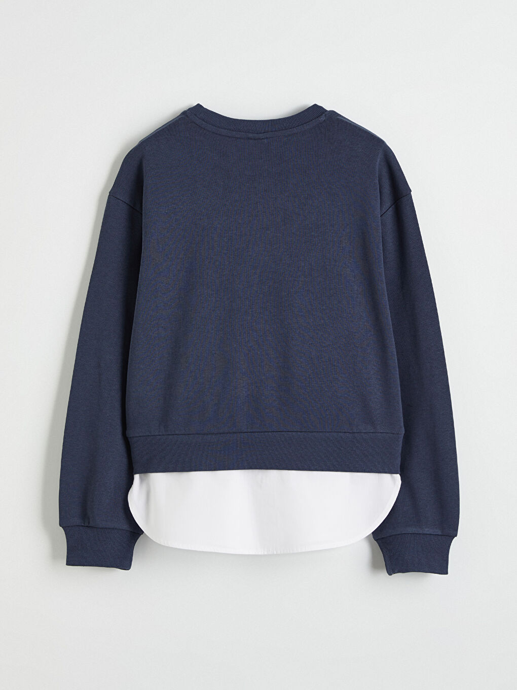 سویتشێرت شینی تۆخ کچ-2