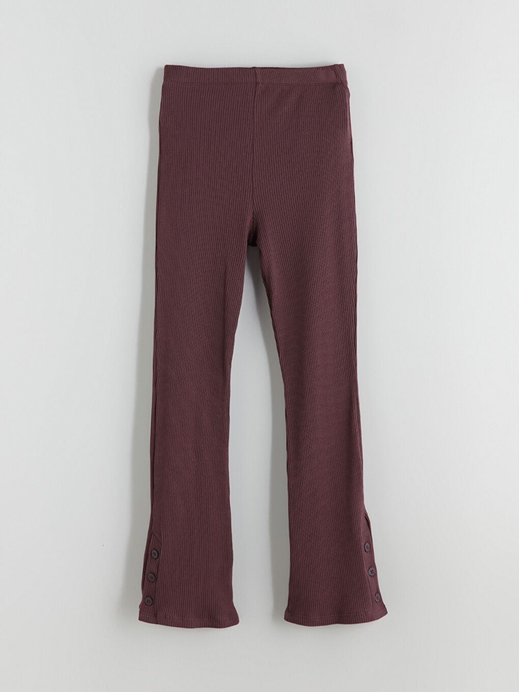 Elasticated Waist Flared Leg Girls' Leggings-1