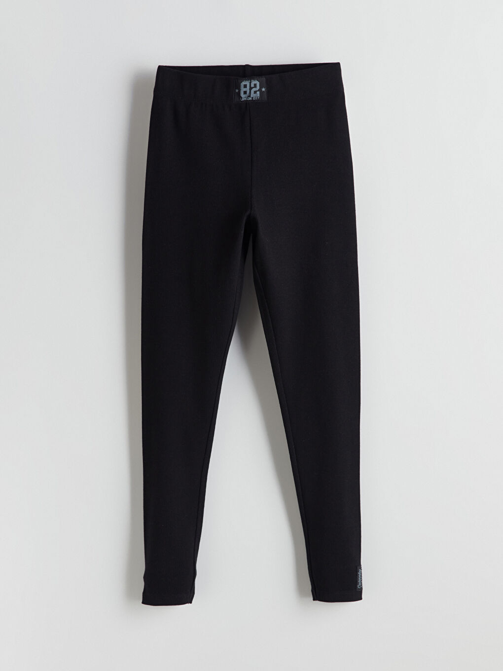 LCW Kids Girls' Leggings with Elasticated Waist -W56399Z4-CVL