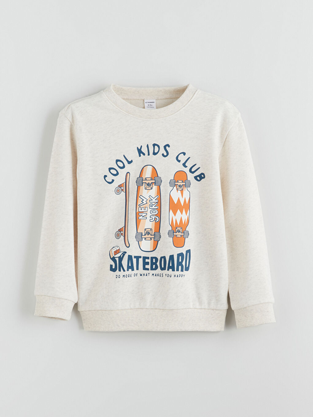 LCW Kids Crew Neck Boys' Sweatshirt 2 Pack -W56412Z1-H5R