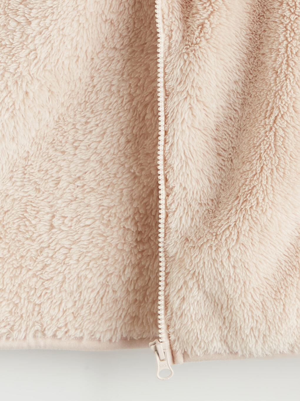 Hooded Plush Girls' Zip-Up Sweatshirt-2