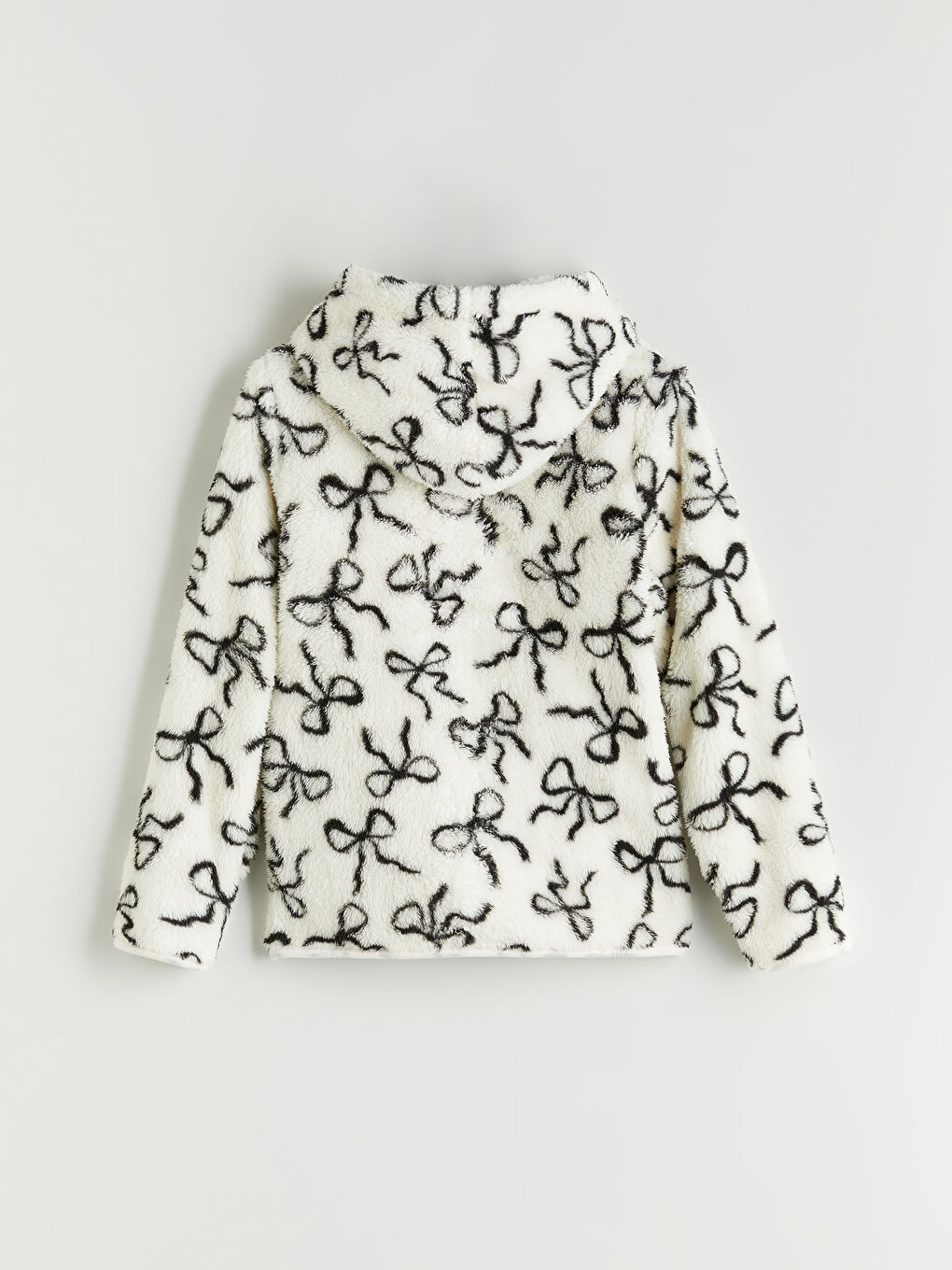 Hooded Zip-Up Girls' Sweatshirt-1