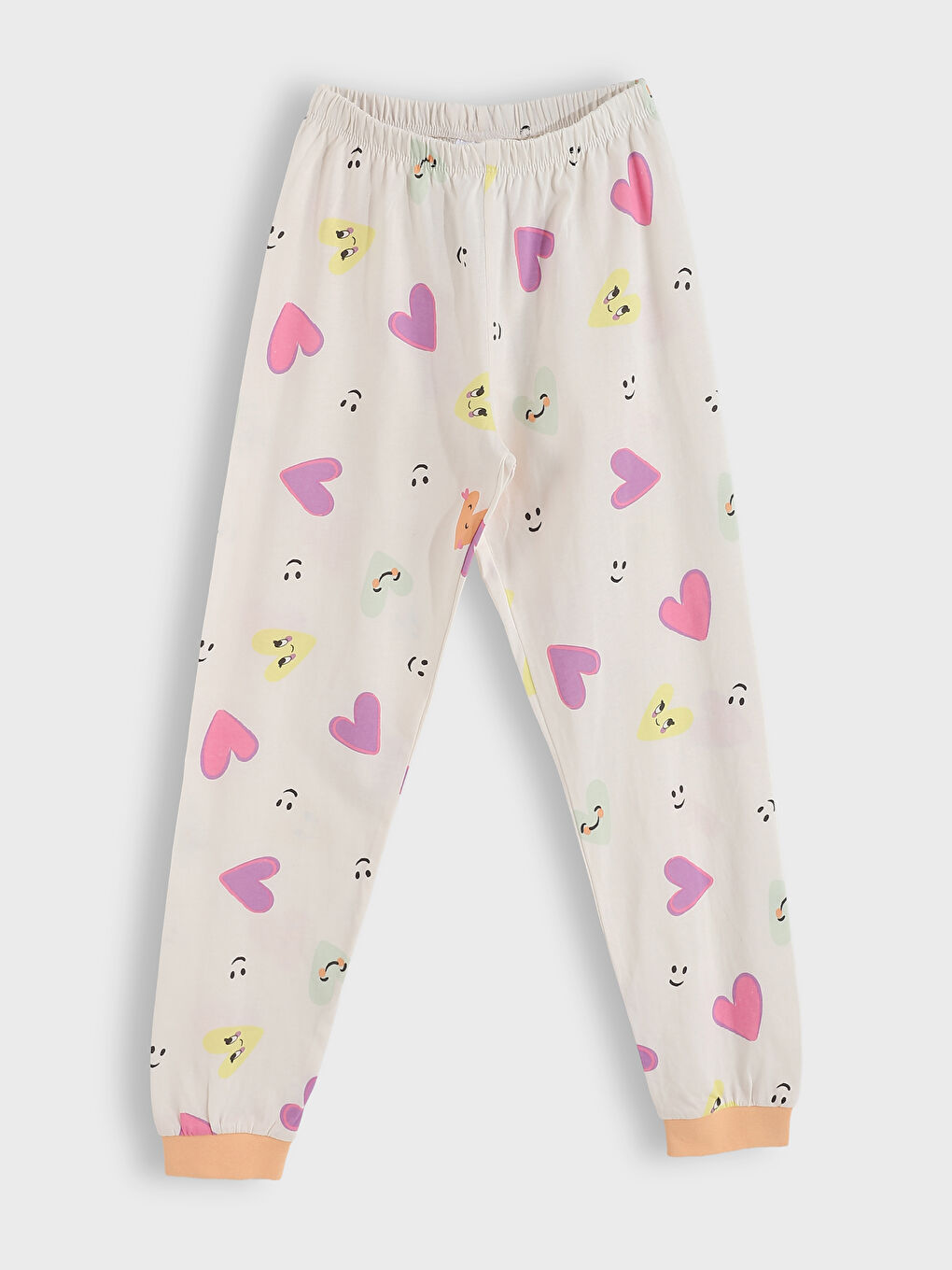 Crew Neck Girls' Pyjama Set-2