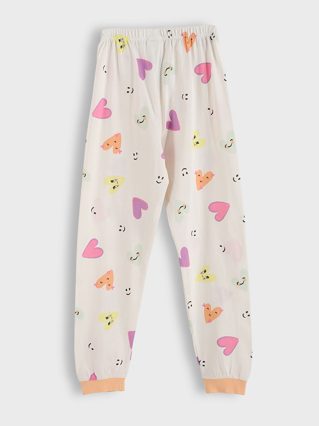 Crew Neck Girls' Pyjama Set-4