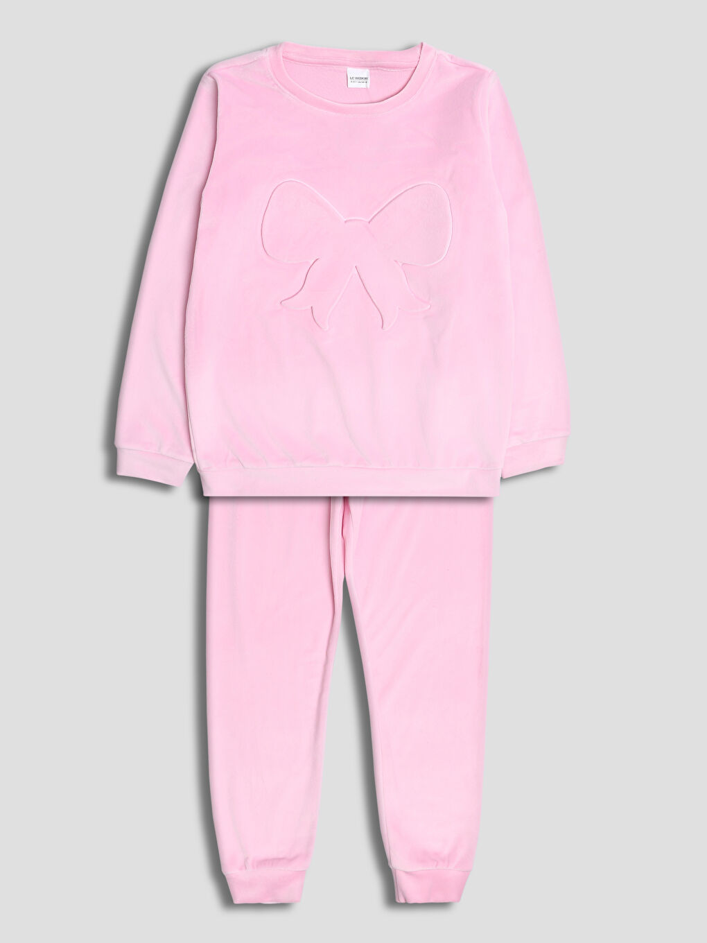 Crew Neck Girls' Tracksuit Set