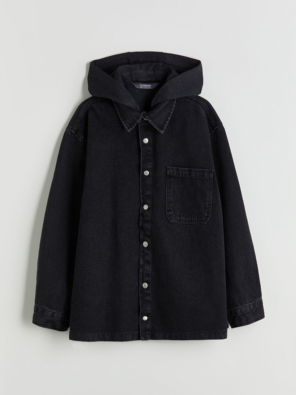 Chemise en Jean Basique pour Garçons-2