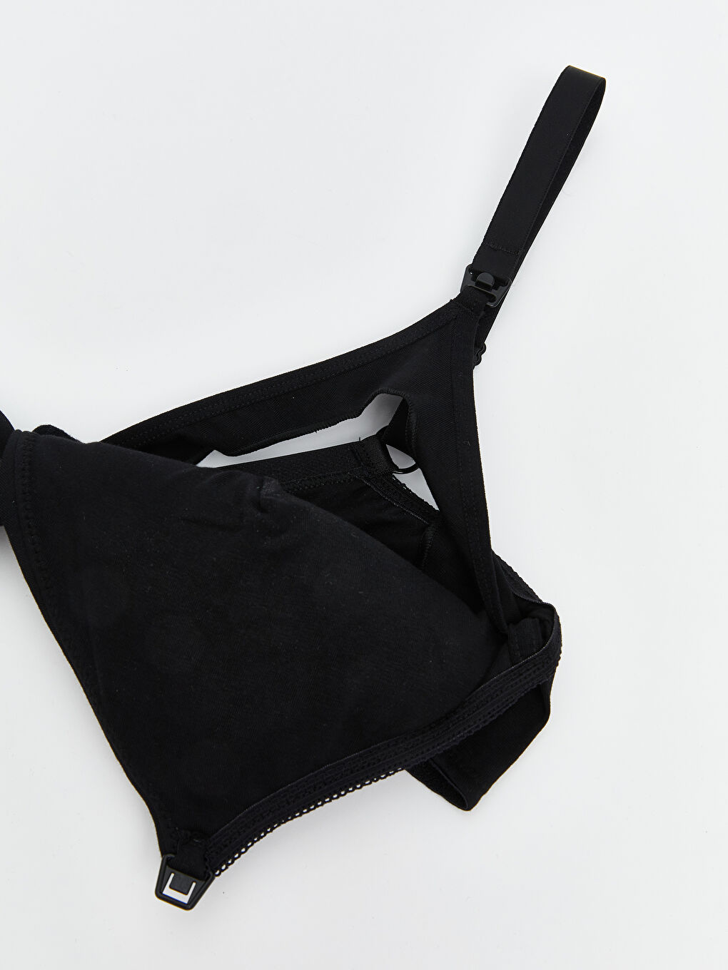 Pembe Balensiz Dolgusuz Düz Emzirme Sütyeni 2'li Paket-3