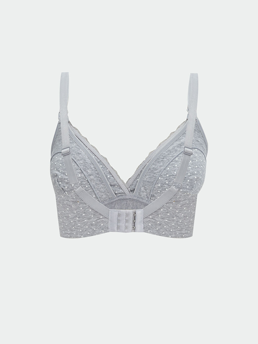 LCW DREAM Non-Wired Non-Padded Polka Dot Nursing Bra -W56492Z8-998