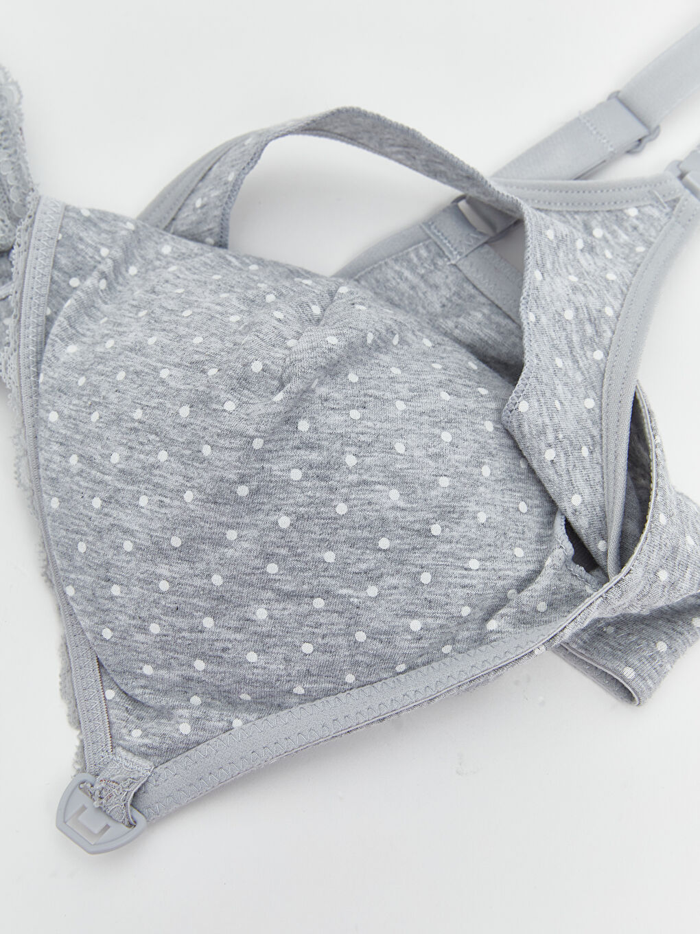 LCW DREAM Non-Wired Non-Padded Polka Dot Nursing Bra -W56492Z8-998