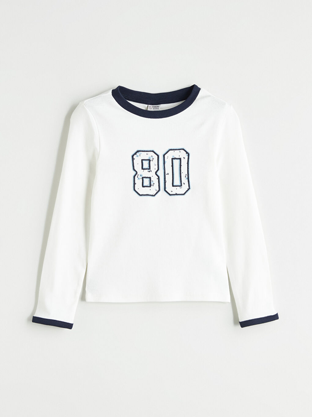 LCW Kids Crew Neck Printed Girls' T-Shirt -W56495Z4-R9J
