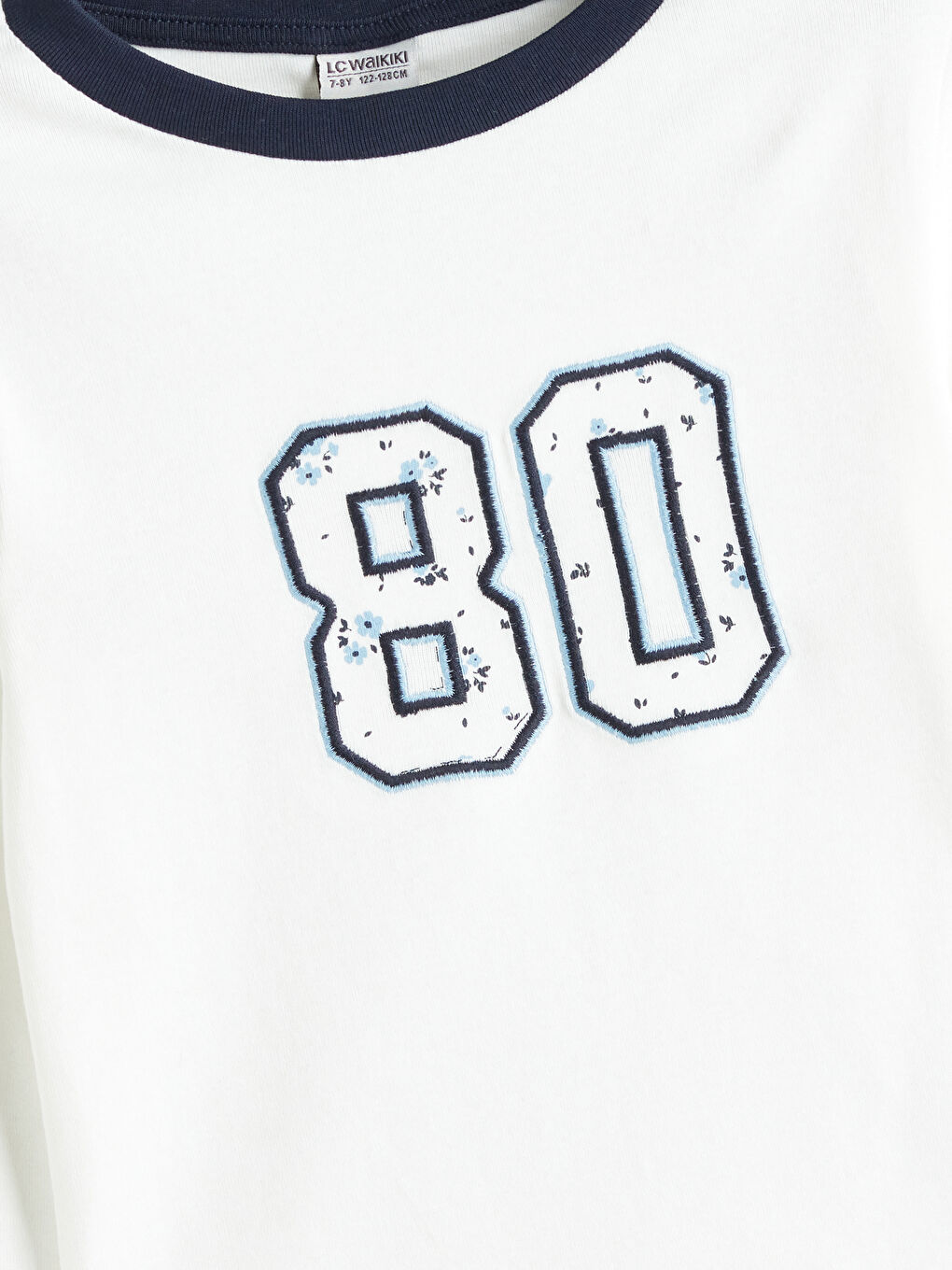 LCW Kids Crew Neck Printed Girls' T-Shirt -W56495Z4-R9J