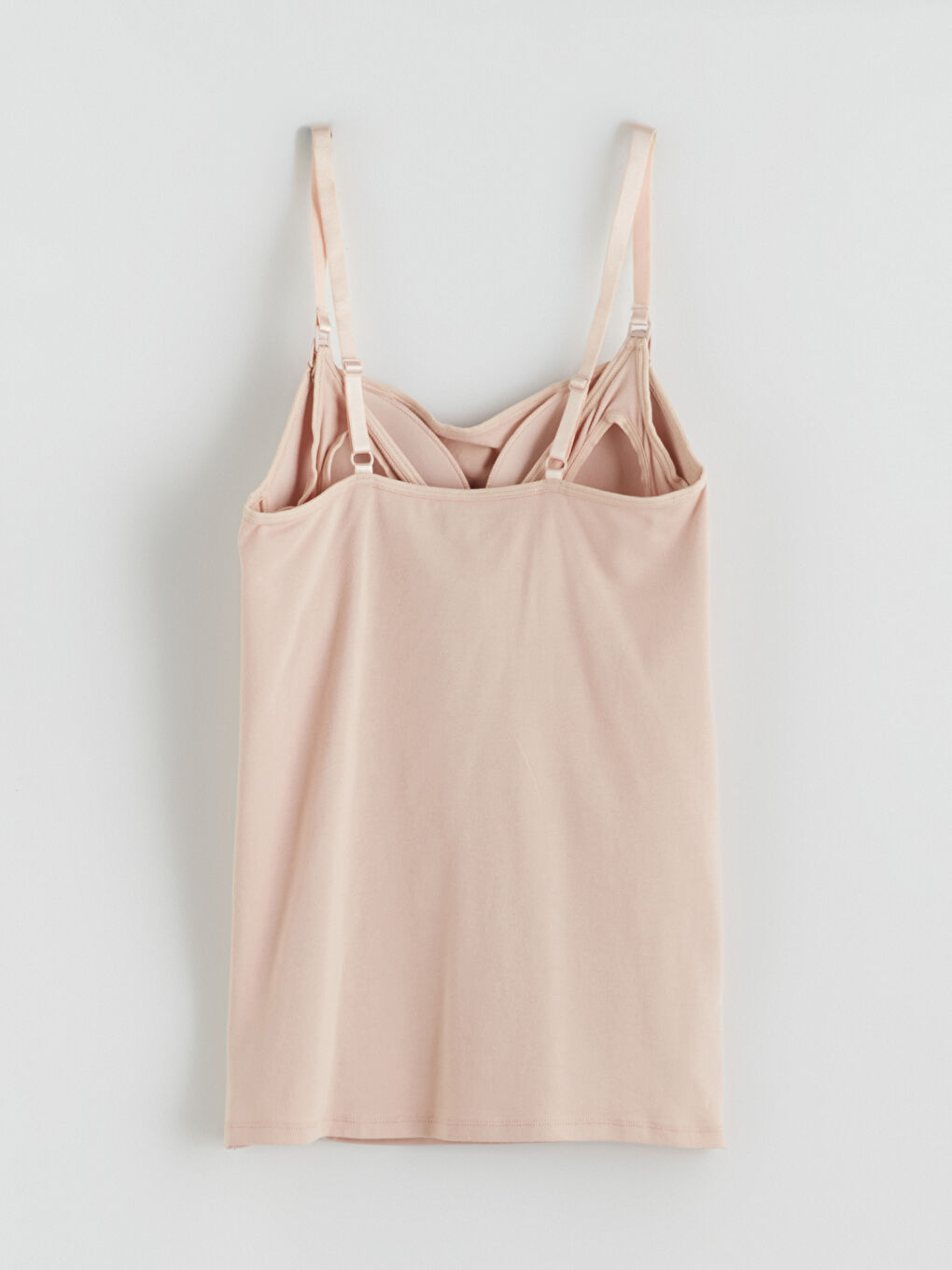 LCW DREAM U-Neck Plain Strappy Maternity Nursing Tank Top -W56507Z8-D0P