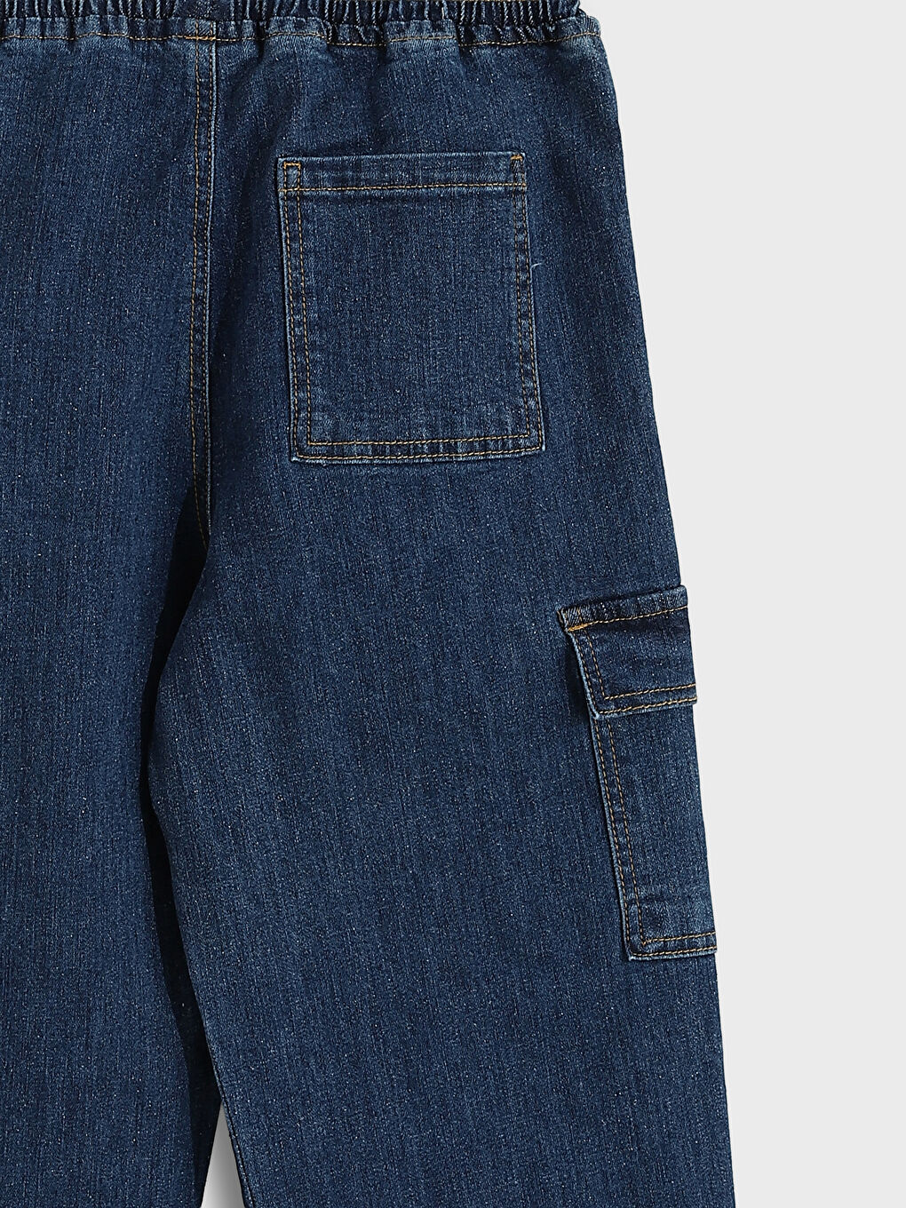 Jean Garçon À Taille Élastique-2