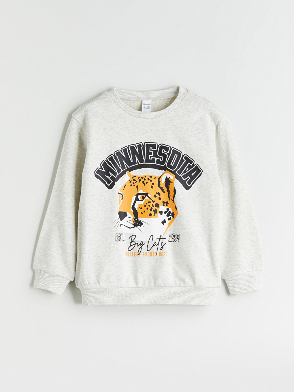 LCW Kids Crew Neck Boys' Sweatshirt -W56521Z1-CX8