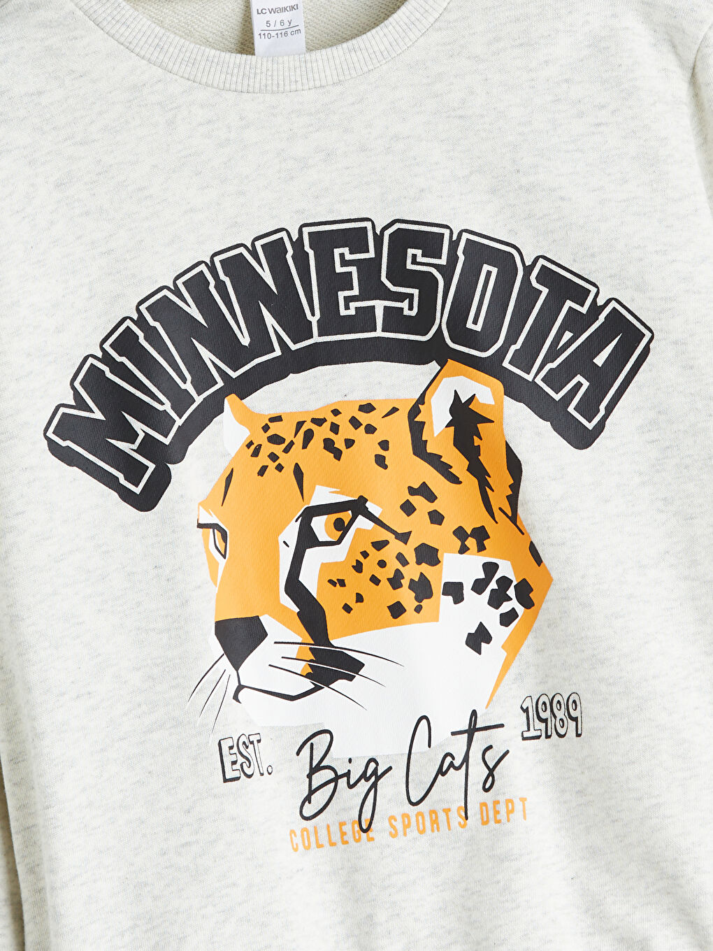 LCW Kids Crew Neck Boys' Sweatshirt -W56521Z1-CX8