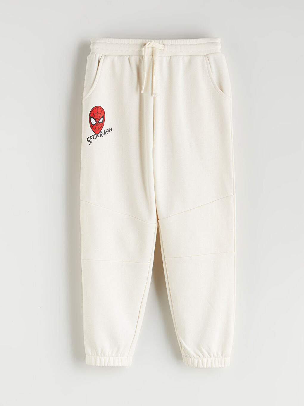 Crew Neck Spider-Man Printed Boys' Tracksuit Set-4
