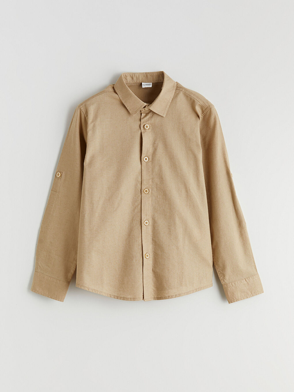 Linen Blend Boys' Shirt