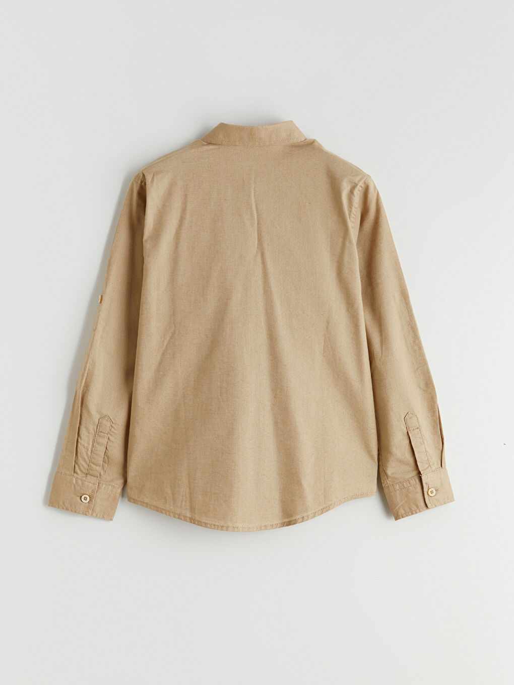 Linen Blend Boys' Shirt-2