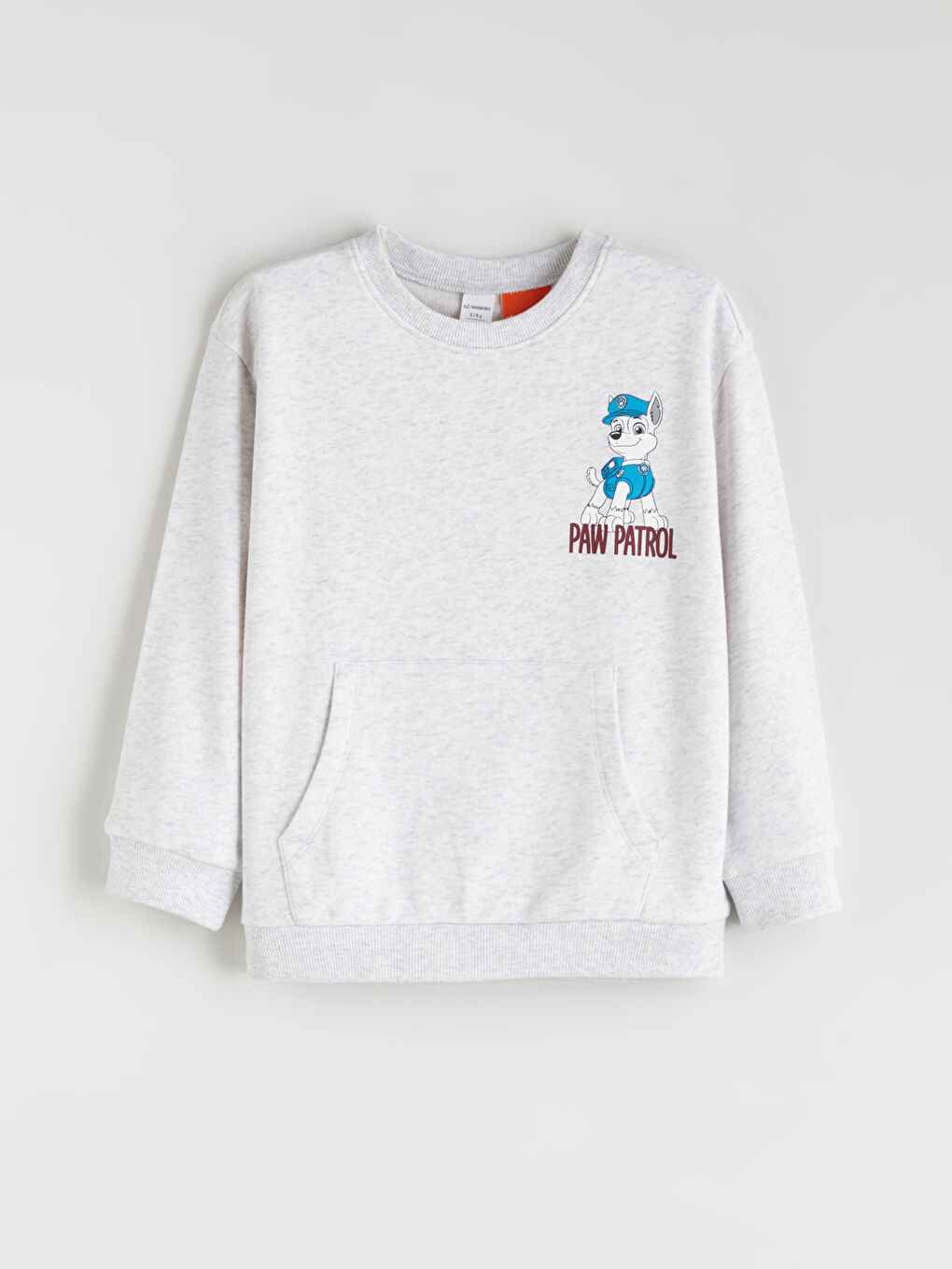 Beyaz Paw Patrol Baskılı Erkek Çocuk Sweatshirt