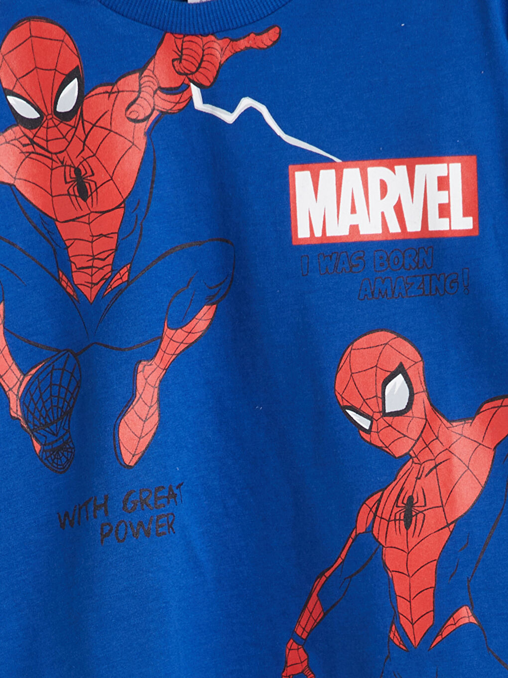 LCW baby Spider-Man Printed Boys' T-Shirt 2 Pack -W56578Z1-HLM
