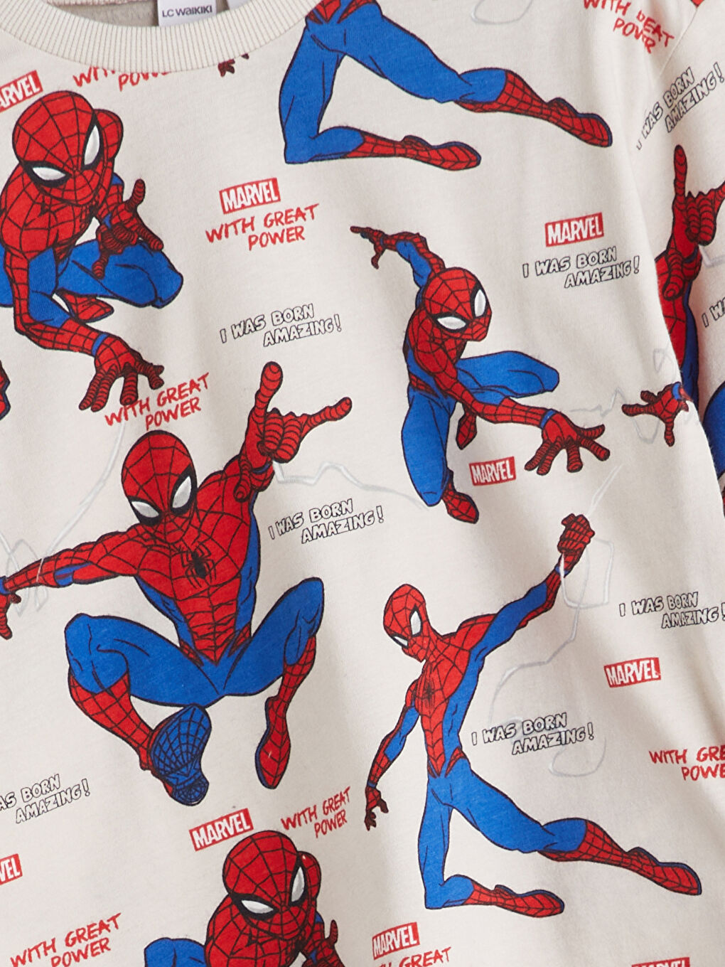 LCW baby Spider-Man Printed Boys' T-Shirt 2 Pack -W56578Z1-HLM