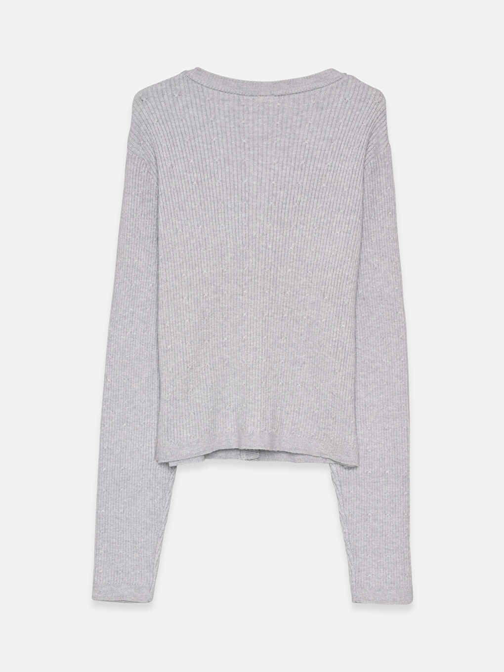 Cardigan Fille Col Rond-1