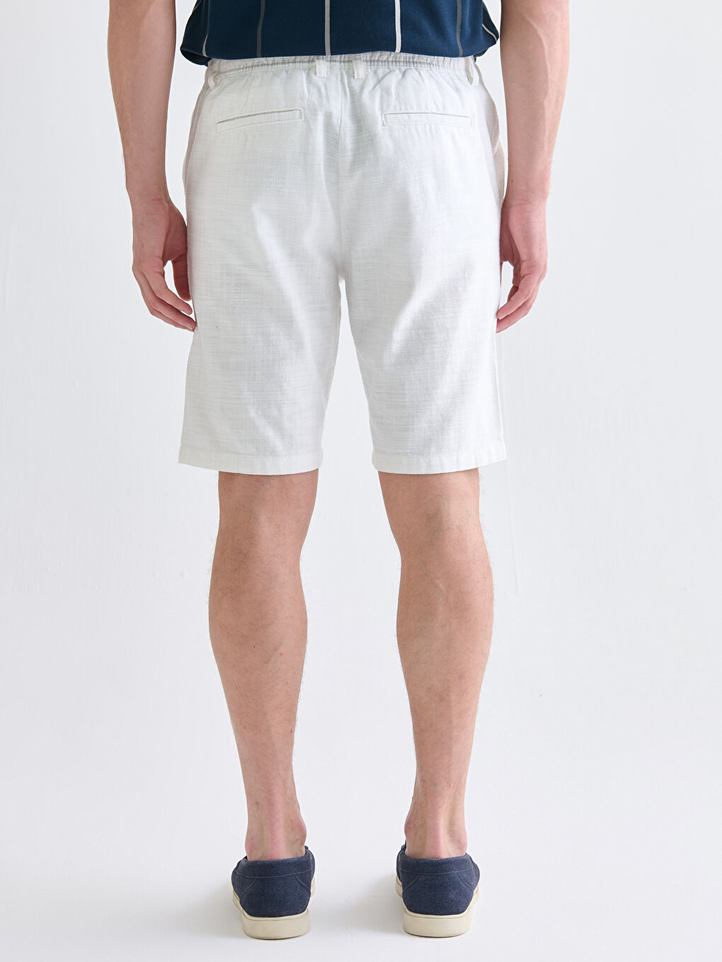 Šorts za Muškarce sa Standardnim Krojem i Izgledom Lana-3