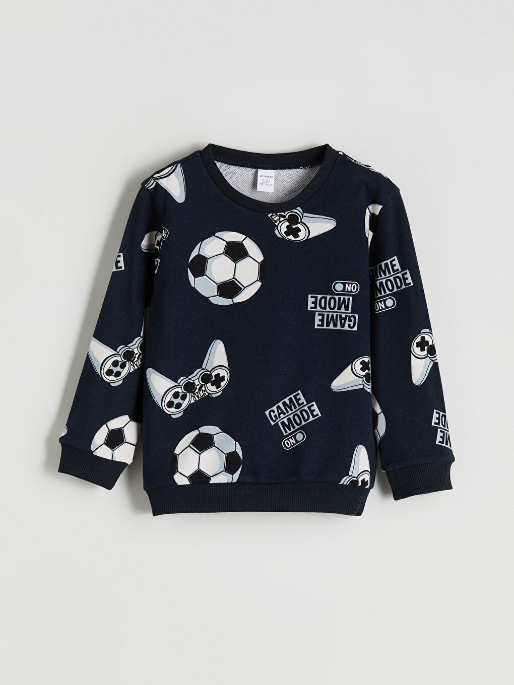 Crew Neck Boys' Thick Sweatshirt 2 Pack-4