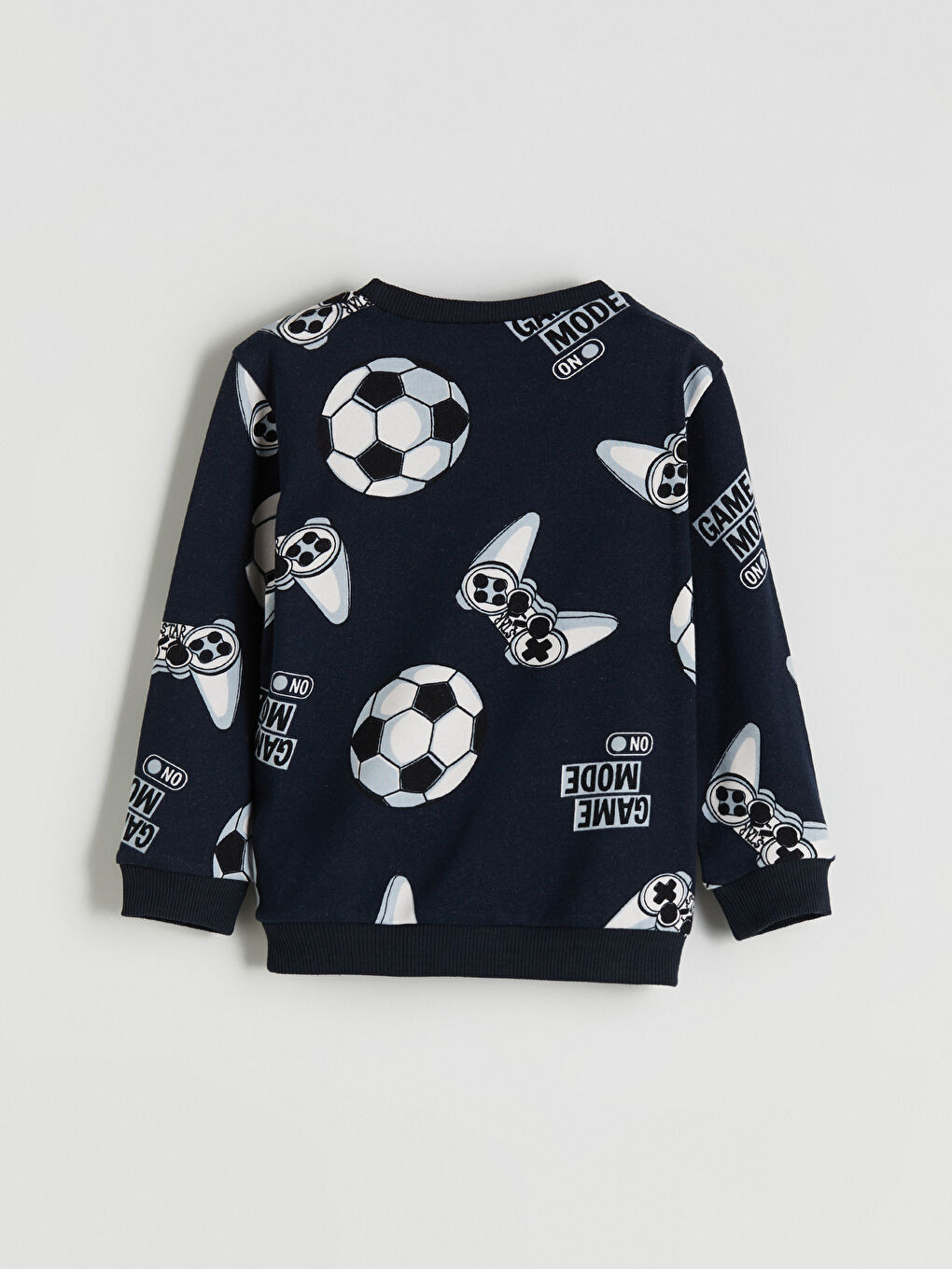Crew Neck Boys' Thick Sweatshirt 2 Pack-6