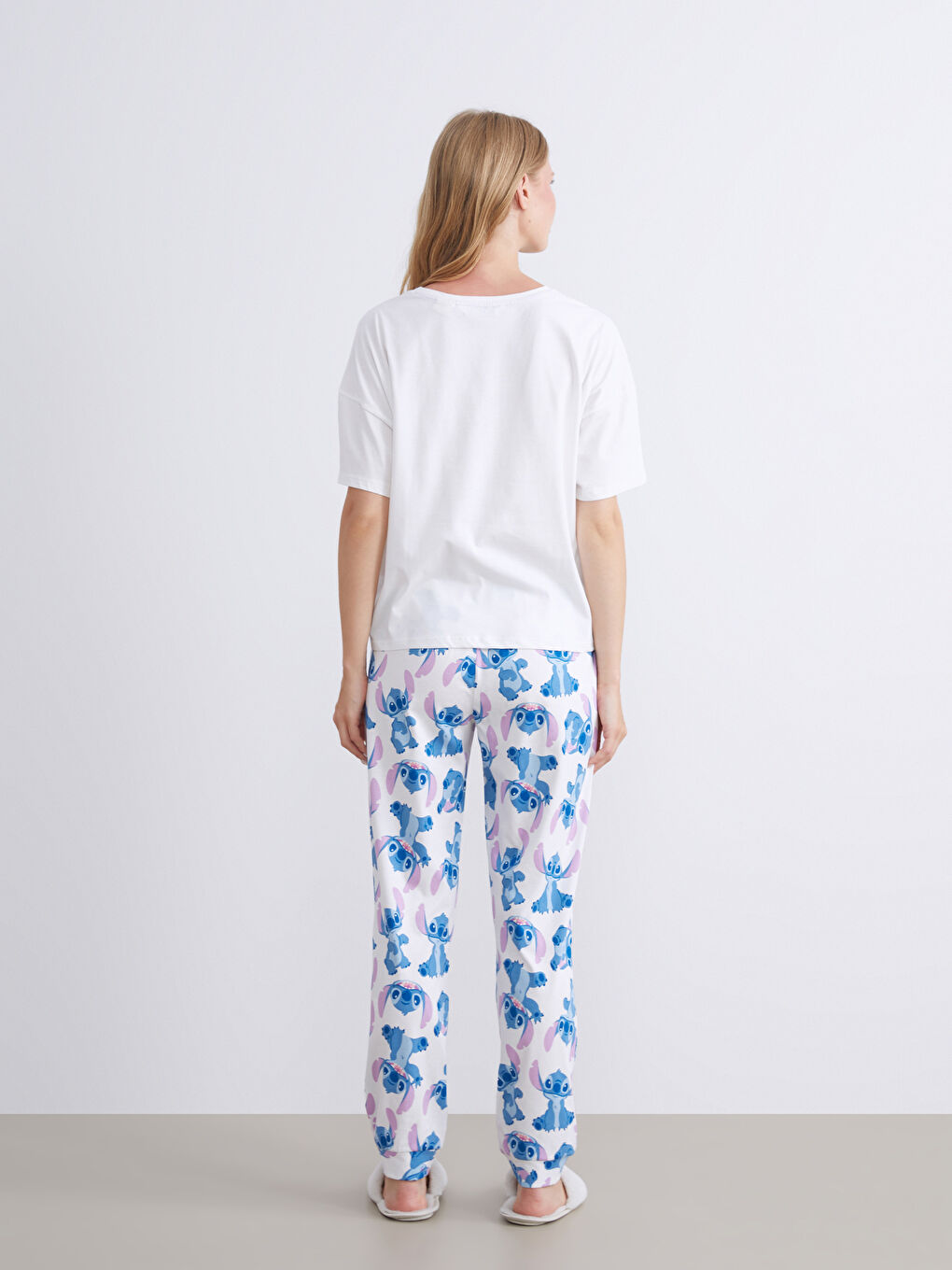 LCW Young Woman ECRU Pyjama Set -W56637Z8-LRA