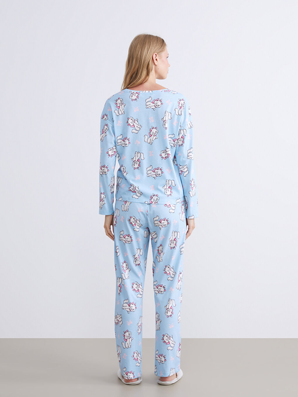LCW Young Woman BLUE Pyjama Set -W56640Z8-LQK