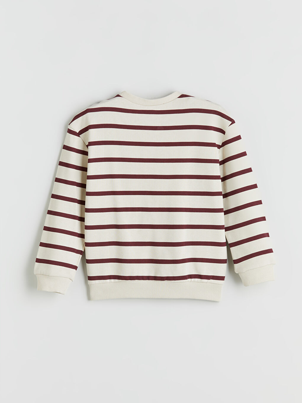LCW Kids Crew Neck Striped Boys' Sweatshirt and Jogger Bottom 2 Pack -W56648Z1-LQA