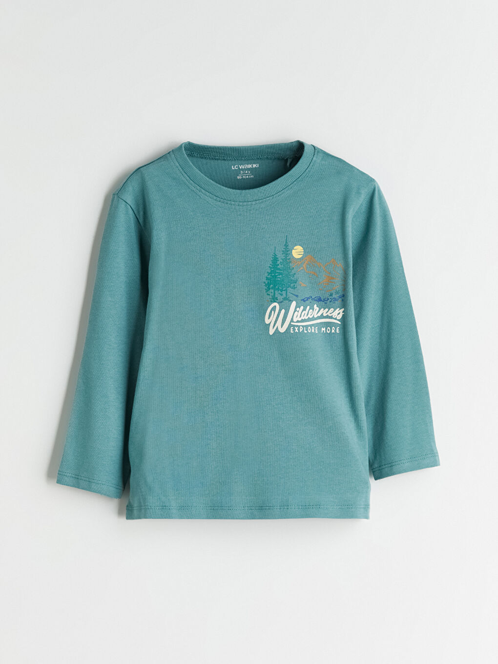 LCW Kids Crew Neck Boys' T-Shirt -W56670Z1-H5W