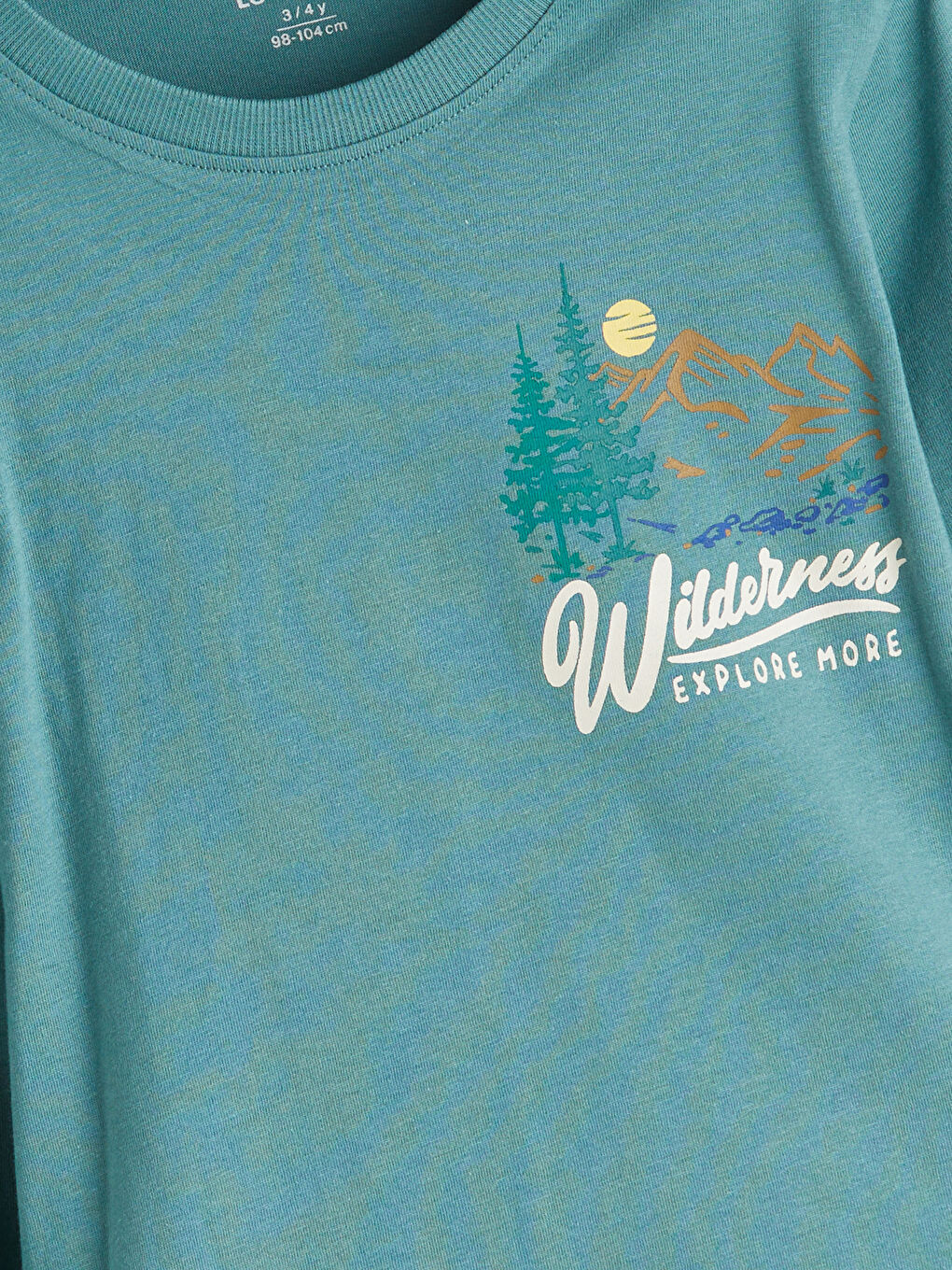 LCW Kids Crew Neck Boys' T-Shirt -W56670Z1-H5W